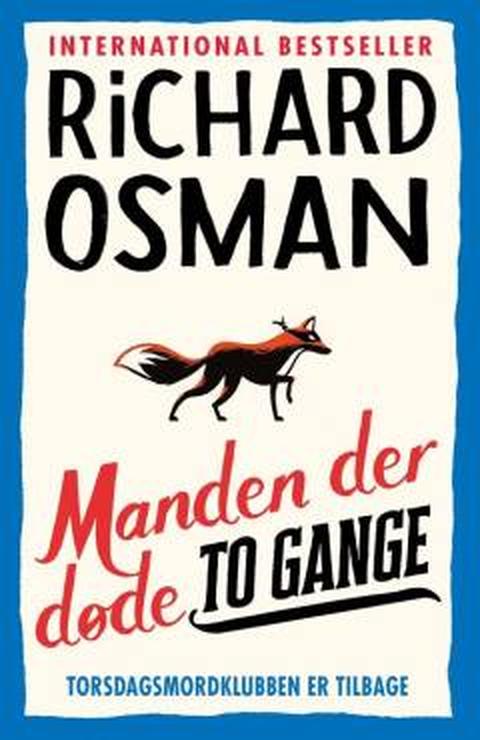 Manden der døde to gange – originalt bogomslag, Richard Osman