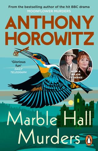 Omslaget til Marble Hall Murders af Anthony Horowitz (engelsk udgave)