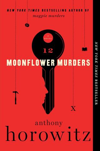 Omslaget til Moonflower Murders af Anthony Horowitz (engelsk udgave)
