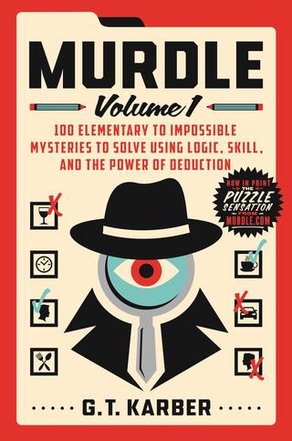 Omslaget til Murdle: Volume 1 af G.T. Karber (engelsk udgave)