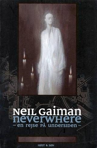 Omslaget til Neverwhere af Neil Gaiman