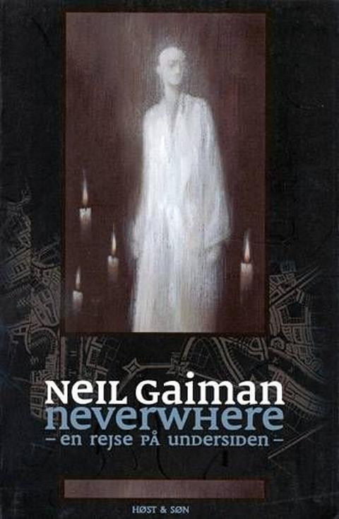 Neverwhere – originalt bogomslag, Neil Gaiman