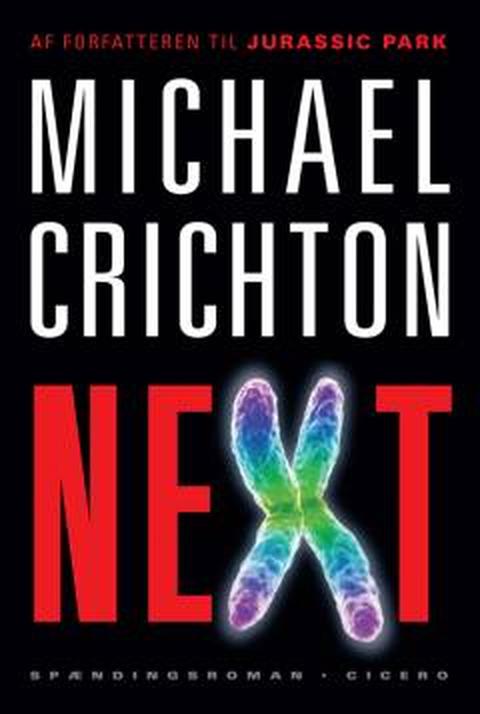 Next – originalt bogomslag, Michael Crichton