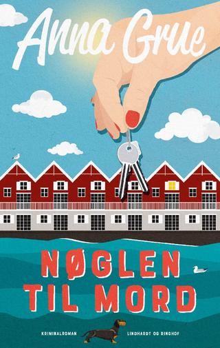 Omslaget til Nøglen til mord af Anna Grue