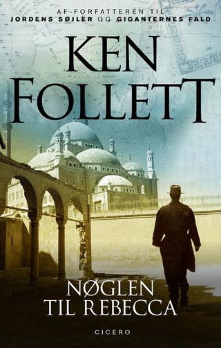 Omslaget til Nøglen til Rebecca af Ken Follett