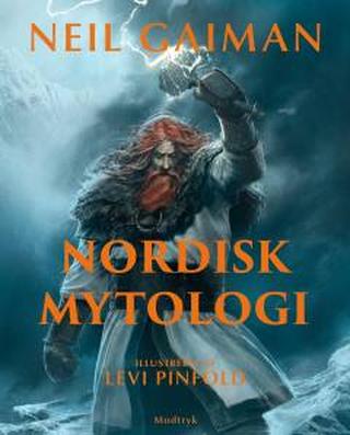Omslaget til Nordisk mytologi af Neil Gaiman