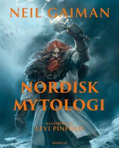 Nordisk mytologi – originalt bogomslag, Neil Gaiman