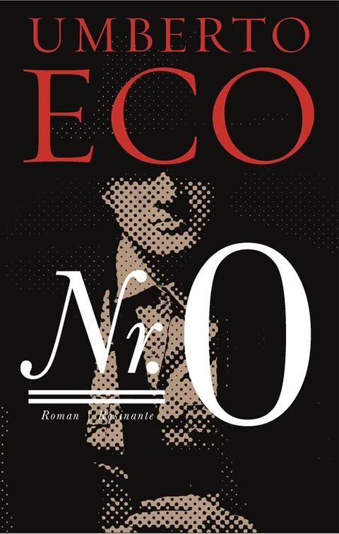 Nr. 0 – originalt bogomslag, Umberto Eco
