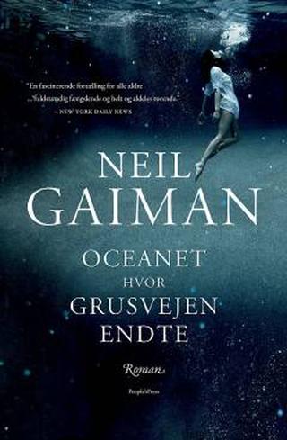 Omslaget til Oceanet hvor grusvejen endte af Neil Gaiman