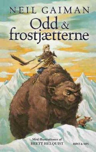 Omslaget til Odd & frostjætterne af Neil Gaiman