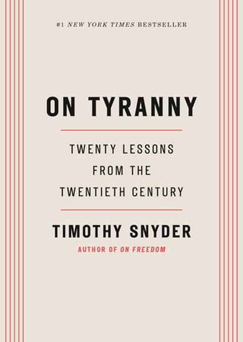 On Tyranny – bogomslag, Timothy Snyder