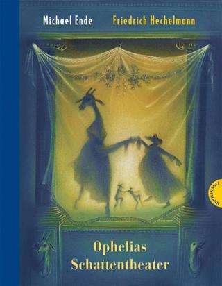 Omslaget til Ophelias skyggeteater af Michael Ende (tysk udgave)