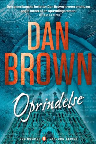 Omslaget til Oprindelse af Dan Brown