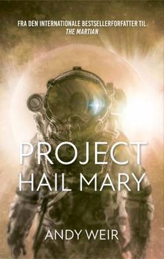 Omslaget til Project Hail Mary af Andy Weir