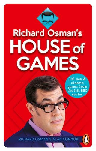 Omslaget til Richard Osman’s House of Games af Richard Osman & Alan Connor (engelsk udgave)