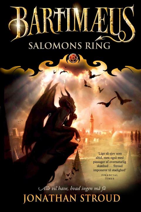 Salomons ring – originalt bogomslag, Jonathan Stroud