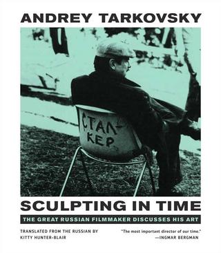 Omslaget til Sculpting in Time af Andrei Tarkovsky (engelsk udgave)