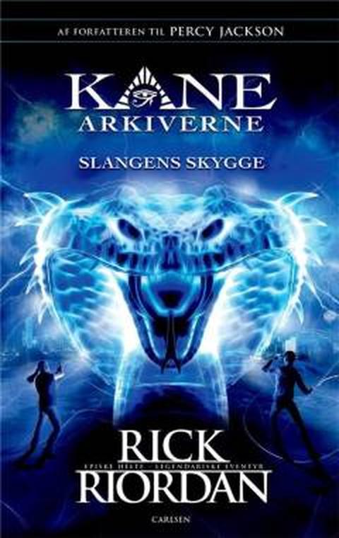 Slangens skygge – originalt bogomslag, Rick Riordan
