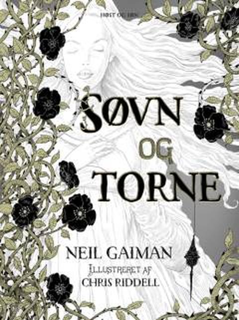 Søvn og torne – originalt bogomslag, Neil Gaiman