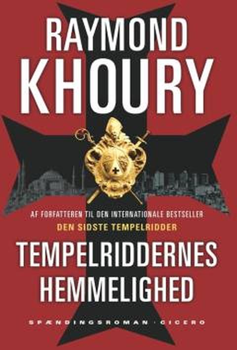 Tempelriddernes hemmelighed – originalt bogomslag, Raymond Khoury