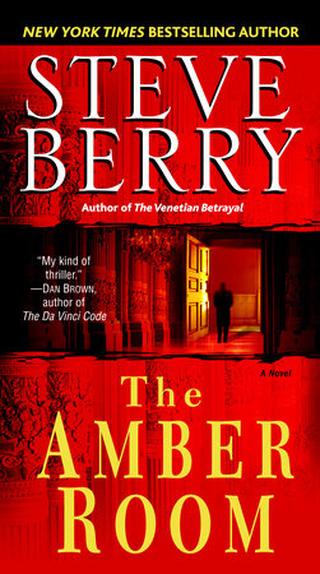 Omslaget til The Amber Room af Steve Berry (engelsk udgave)