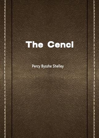Omslaget til The Cenci af Percy Bysshe Shelley (engelsk udgave)