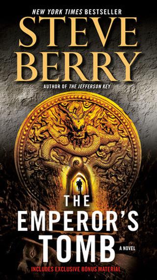 Omslaget til The Emperor’s Tomb af Steve Berry (engelsk udgave)