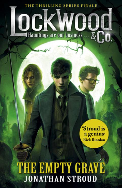 The Empty Grave – originalt bogomslag, Jonathan Stroud