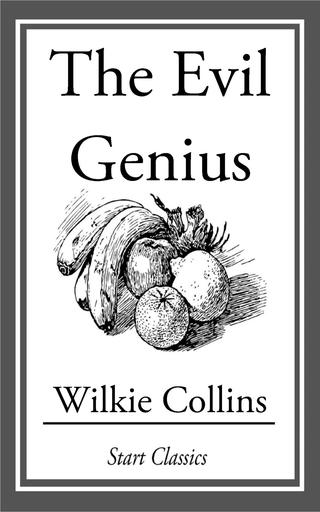 Omslaget til The Evil Genius af Wilkie Collins (engelsk udgave)