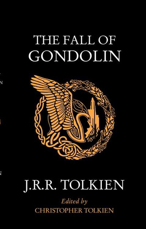 The Fall of Gondolin – originalt bogomslag, J.R.R. Tolkien