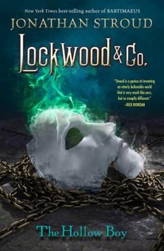 Omslaget til The Hollow Boy af Jonathan Stroud (engelsk udgave)