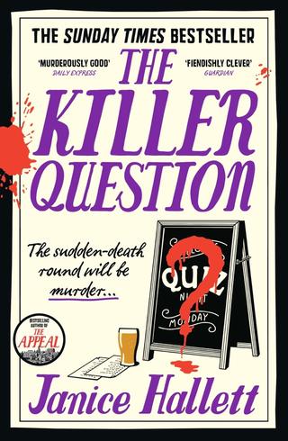 Omslaget til The Killer Question af Janice Hallett (engelsk udgave)