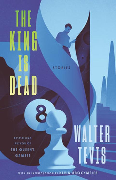 The King Is Dead – originalt bogomslag, Walter Tevis