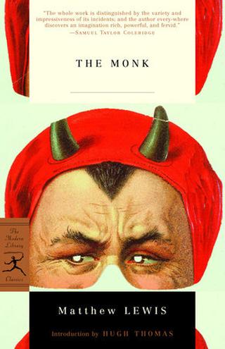 Omslaget til The Monk af Matthew Gregory Lewis (engelsk udgave)