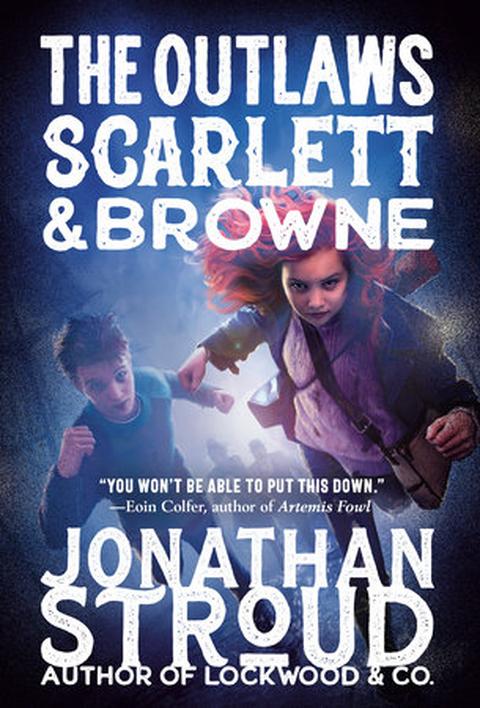The Outlaws Scarlett and Browne – originalt bogomslag, Jonathan Stroud