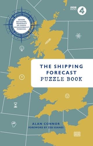 Omslaget til The Shipping Forecast Puzzle Book af Alan Connor (engelsk udgave)