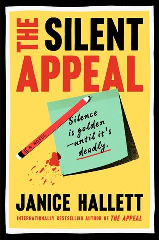 Omslaget til The Silent Appeal af Janice Hallett (engelsk udgave)
