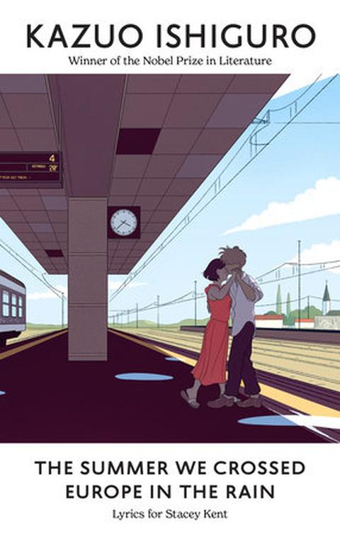 The Summer We Crossed Europe in the Rain – originalt bogomslag, Kazuo Ishiguro