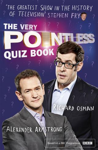 Omslaget til The Very Pointless Quiz Book af Richard Osman & Alexander Armstrong (engelsk udgave)