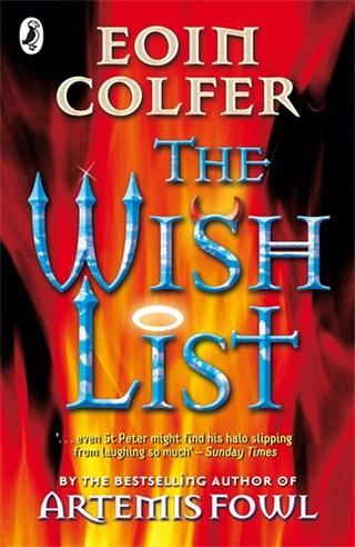 Omslaget til The Wish List af Eoin Colfer (engelsk udgave)