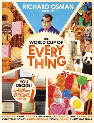 Omslaget til The World Cup of Everything af Richard Osman (engelsk udgave)