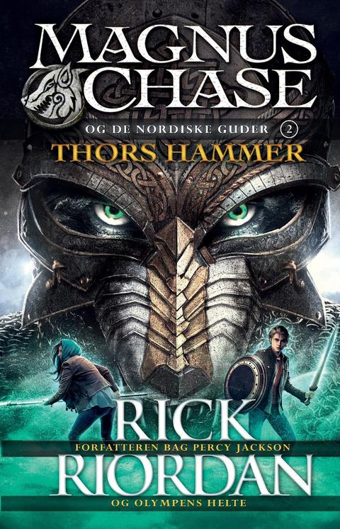 Thors hammer – originalt bogomslag, Rick Riordan