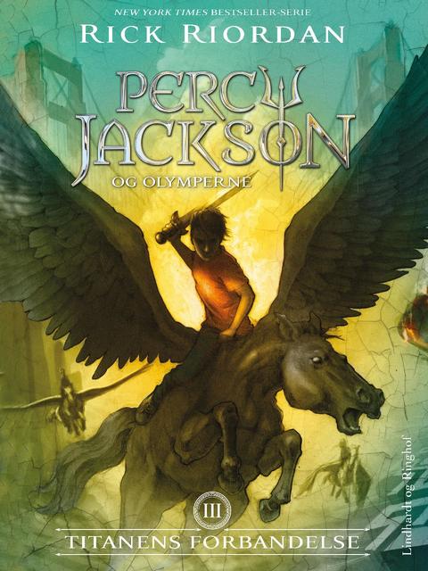 Titanens forbandelse – originalt bogomslag, Rick Riordan