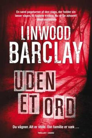 Omslaget til Uden et ord af Linwood Barclay