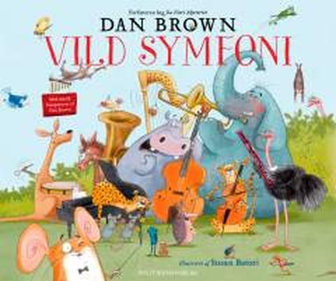 Vild symfoni – originalt bogomslag, Dan Brown