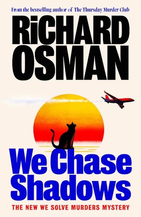 We Chase Shadows – originalt bogomslag, Richard Osman